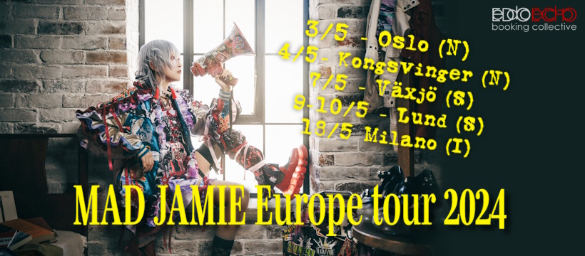 MAD JAMIE turnerar Europa / touring Europe!!