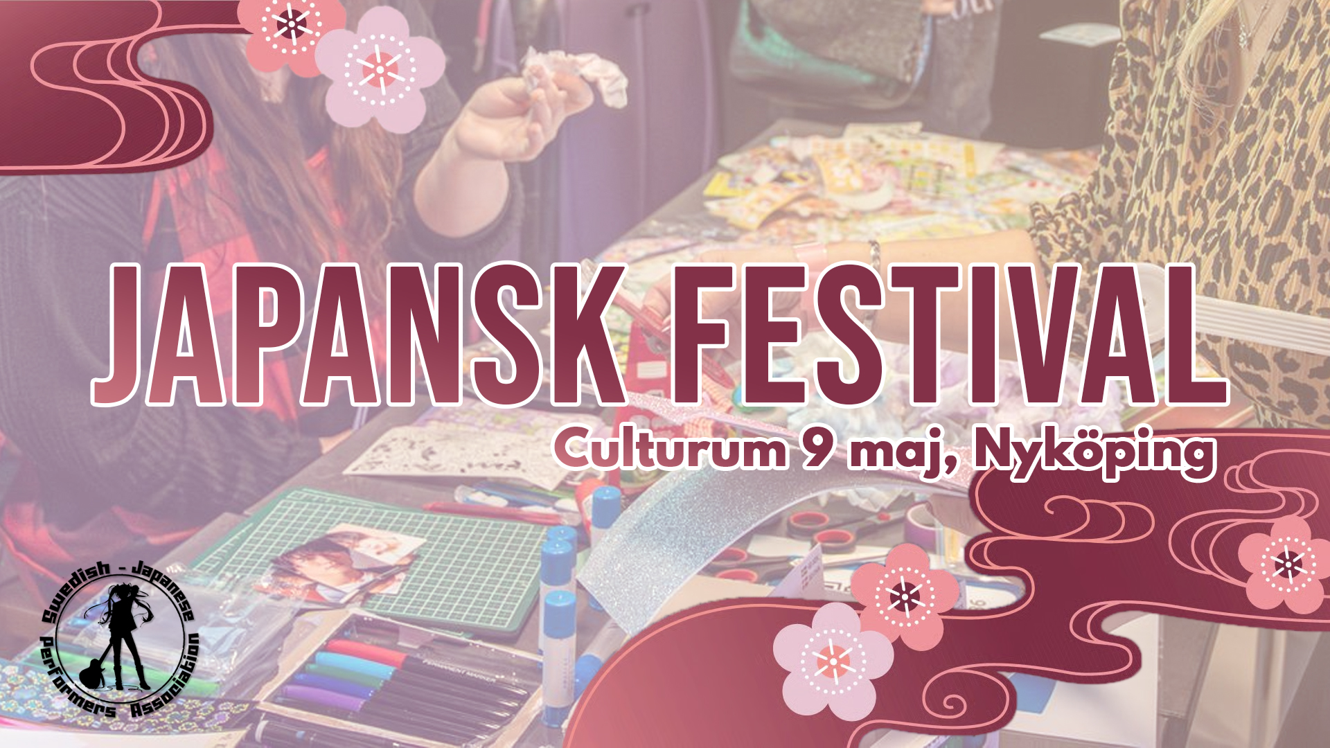 SJPA @ Japansk festival i Nyköping, 9 maj 2026 🎌